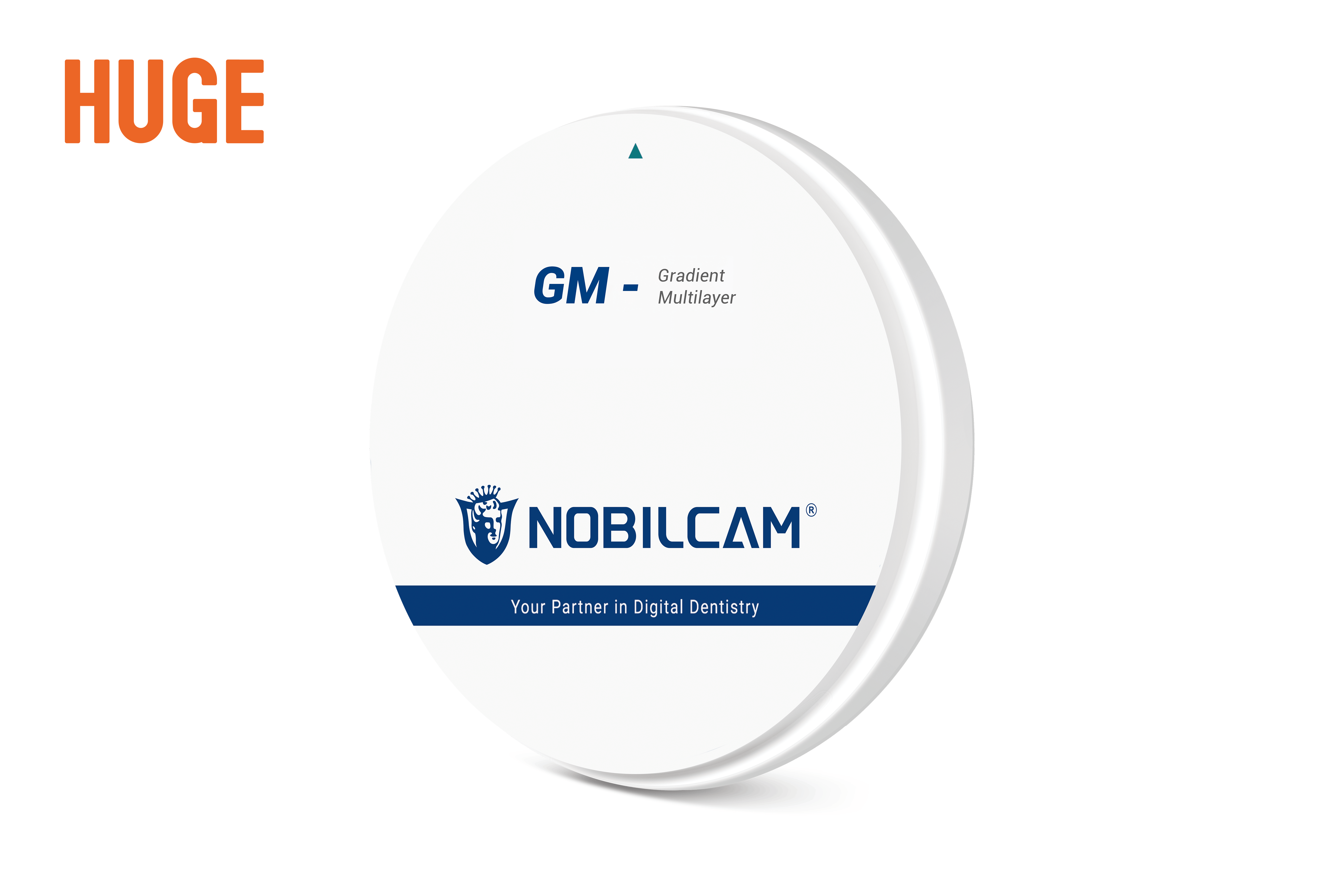 Huge USA Prime Gradient Multilayer (GM-3D) Zirconia Block