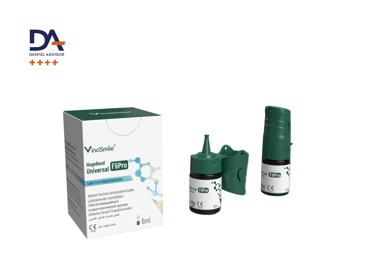 HugeBond Universal FliPro Light Cure Dental Adhesive